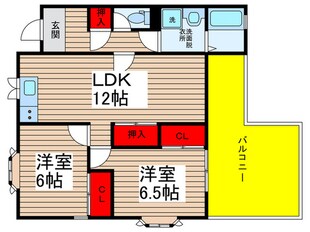 サントップタウンズ　５の物件間取画像